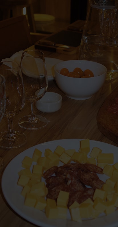 Imersão privada com menu